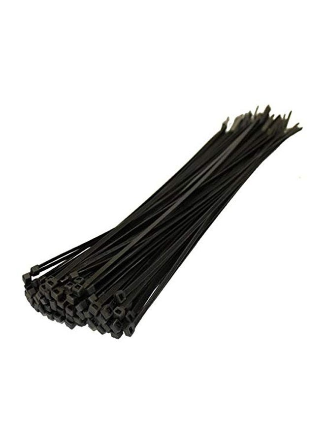100-Piece Cable Tie Set Black  - Image 4