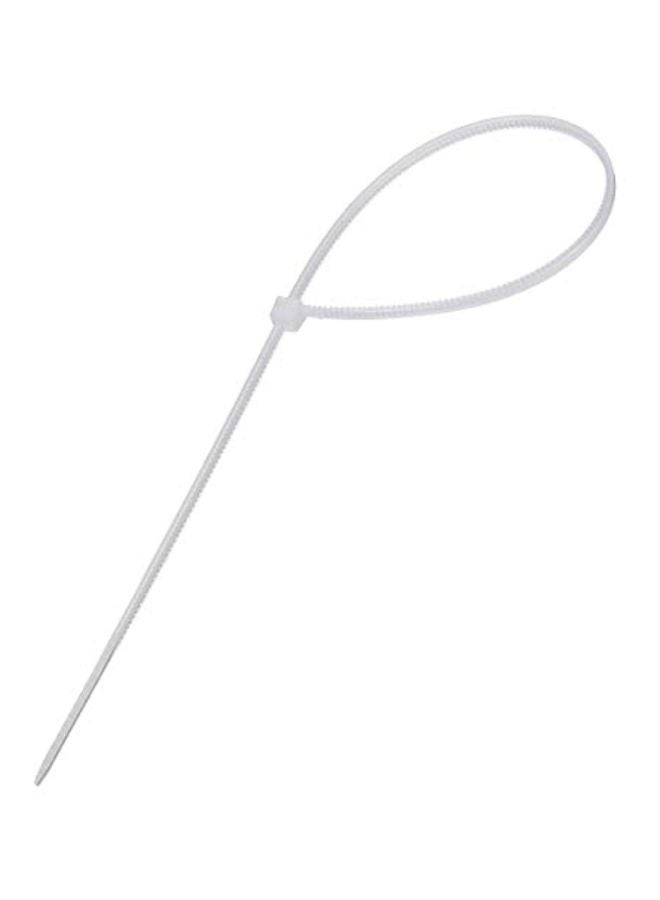 Generic - 100-Piece Cable Tie Set White - Image 1