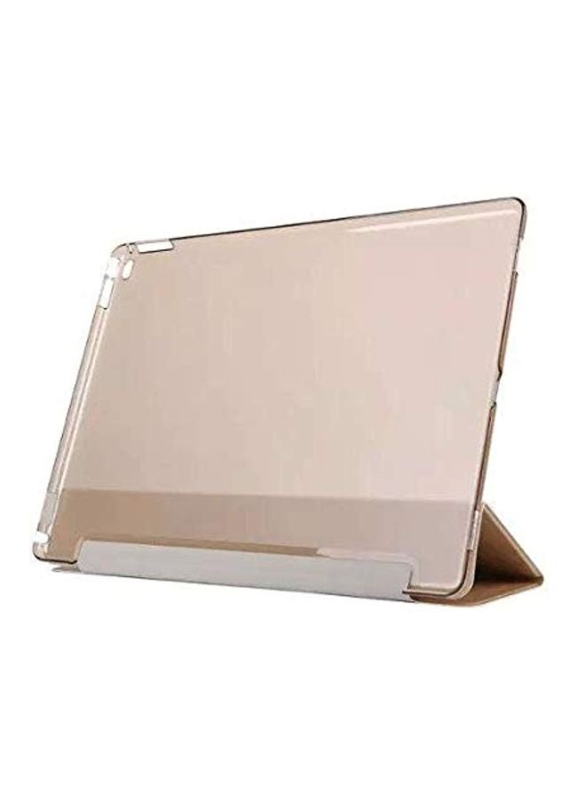 2-Piece Smart Stand Case Cover For Apple iPad Pro 12.9-Inch Gold - Image 2
