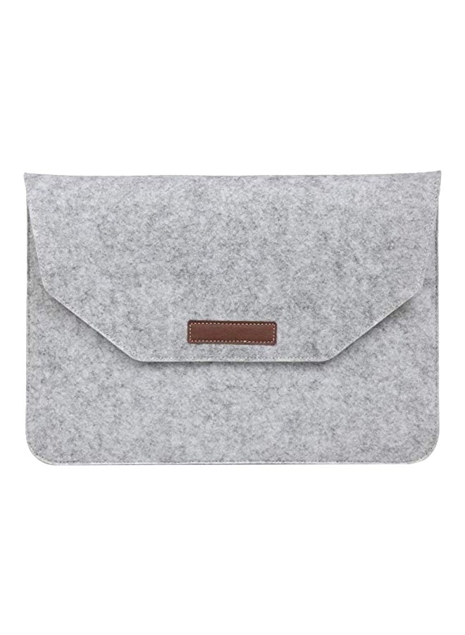 حافظة حماية لجهاز أبل ماك بوك رتينا مقاس 12 بوصة رمادي / بني - Image 1