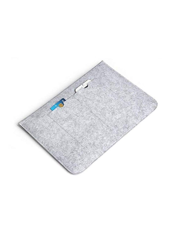 حافظة حماية لجهاز أبل ماك بوك رتينا مقاس 12 بوصة رمادي / بني - Image 4