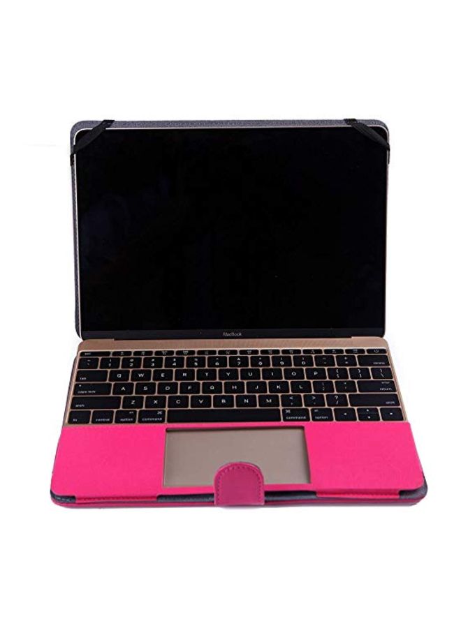 غطاء حماية قابل للطي لجهاز أبل ماك بوك آير مقاس 13 بوصة وردة حمراء - Image 3