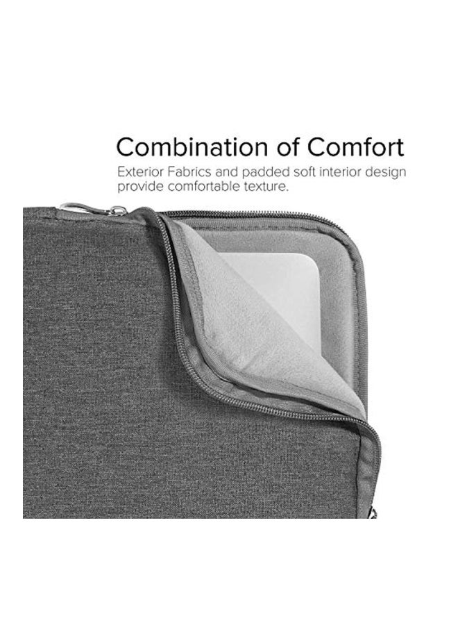 Sleeve Case Cover Bag For Apple Macbook Air/Pro/Retina 15.4 Inch Grey  - Image 4