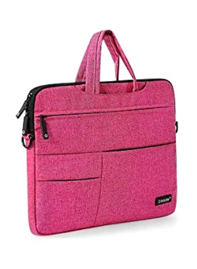 Okade Carry Shoulder Messenger Bag Pouch Storage For Macbook Air 11 To 11.6 - Inch Pink - Image 2