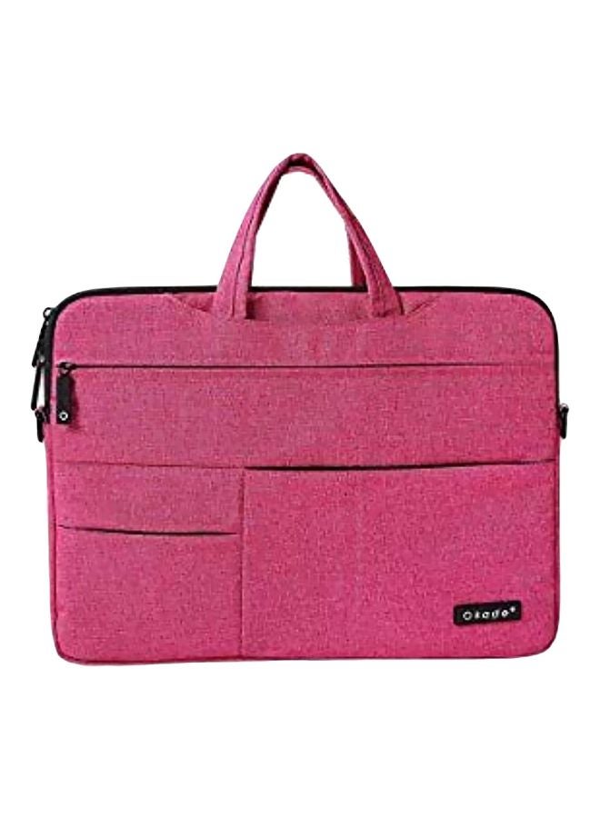 Okade Carry Shoulder Messenger Bag Pouch Storage For Macbook Air 11 To 11.6 - Inch Pink - Image 1