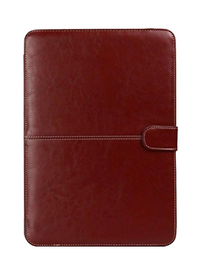 غطاء حماية للابتوب أبل ماك بوك 13 مقاس 13.3 بوصة بني - Image 1