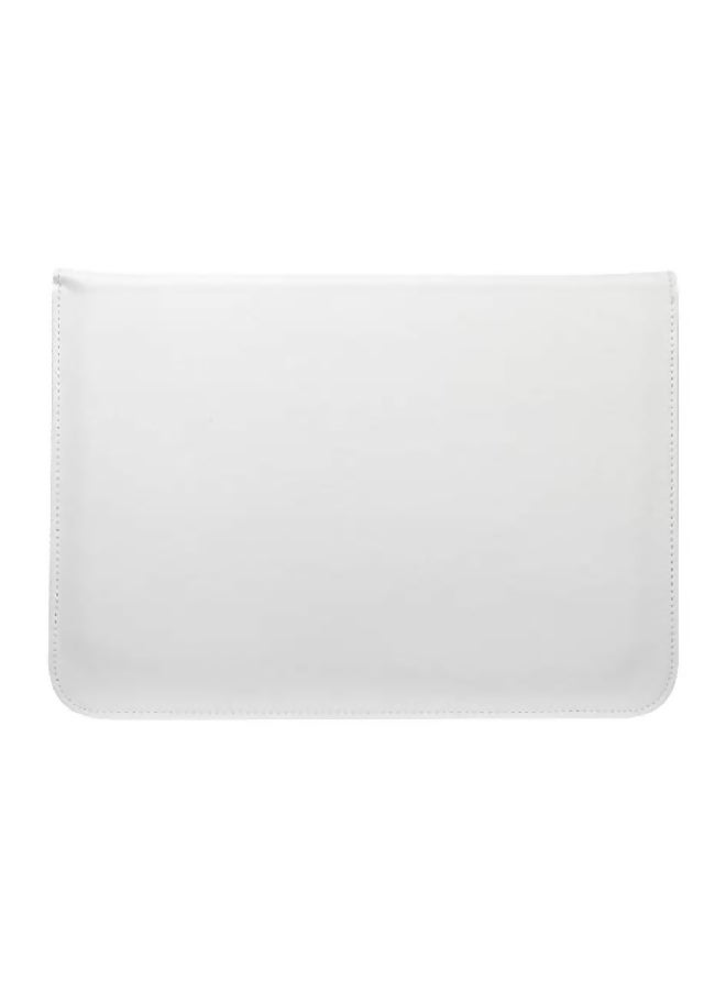 Generic - Protective Leather Sleeve Case Cover For Apple Macbook Air 13 Inch-13.3 Inch White - Image 1