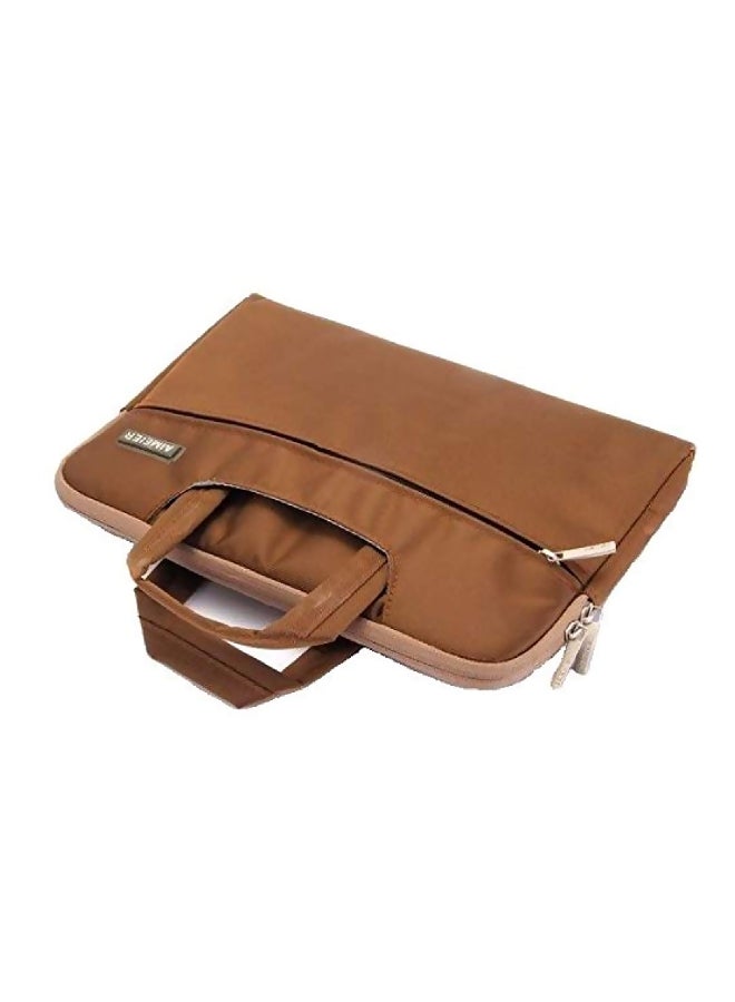 حافظة لابتوب واقية لجهاز أبل ماك بوك برو/آير بشاشة رتينا مقاس 15 بوصة بني - Image 2