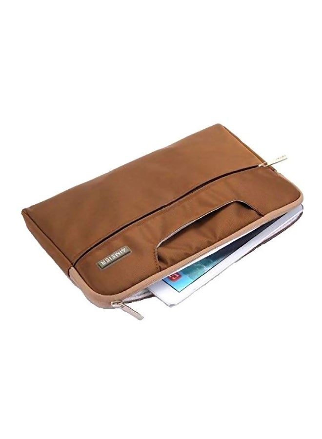 حافظة لابتوب واقية لجهاز أبل ماك بوك برو/آير بشاشة رتينا مقاس 15 بوصة بني - Image 3