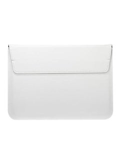 Protective Leather Sleeve Case Cover For Apple Macbook Air 13 Inch-13.3 Inch White