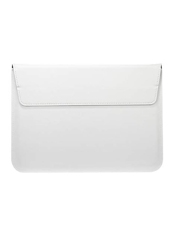 Generic - Protective Leather Sleeve Case Cover For Apple Macbook Air 13 Inch-13.3 Inch White - Image 1
