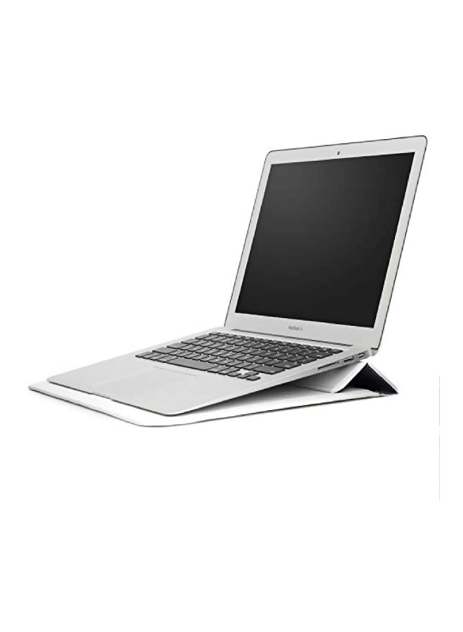 Generic - Protective Leather Sleeve Case Cover For Apple Macbook Air 13 Inch-13.3 Inch White - Image 1