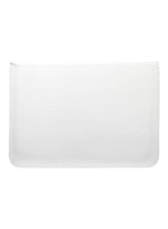 Protective leather Sleeve Cover For Apple Macbook Pro 13-13.3 Inch White - Image 2