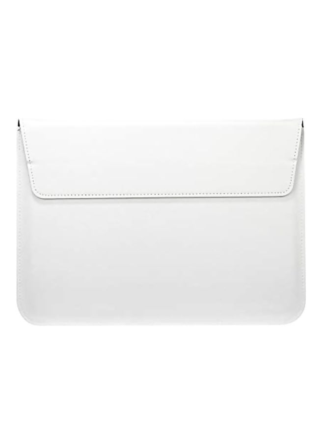 Protective leather Sleeve Cover For Apple Macbook Pro 13-13.3 Inch White - Image 1