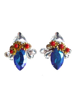 Ruby Red Stud Earrings - v1562919277/N27634806A_1