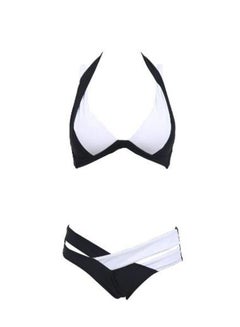 Criss Cross Bikini Set Multicolour