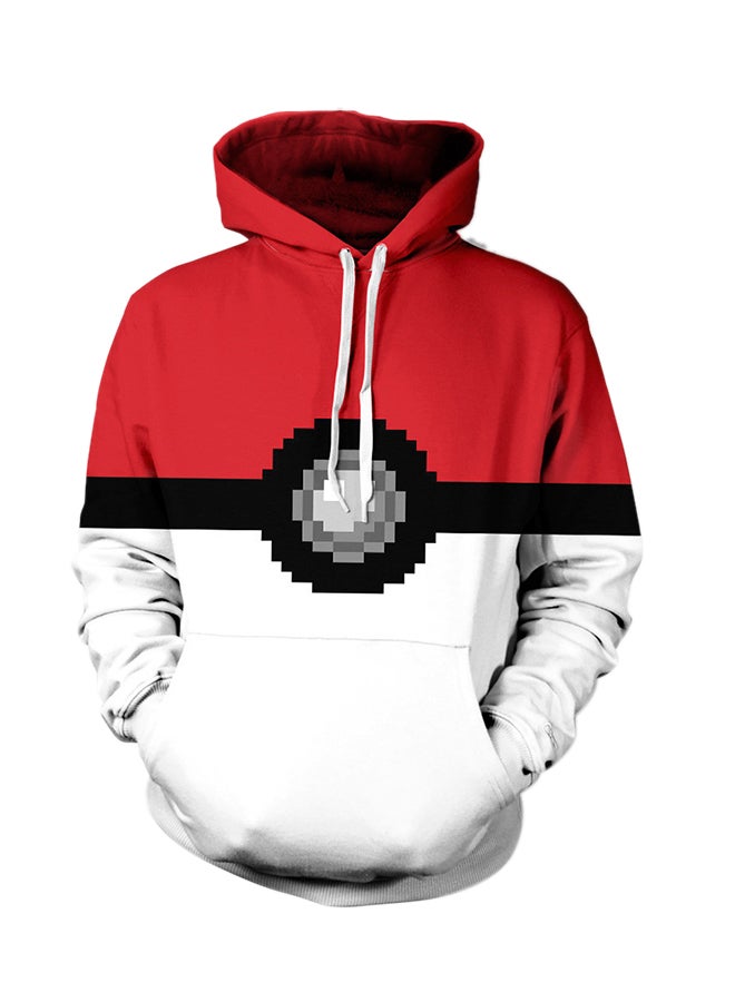 Elf Ball Loose 3D Print Sweater Multicolour  - Image 1