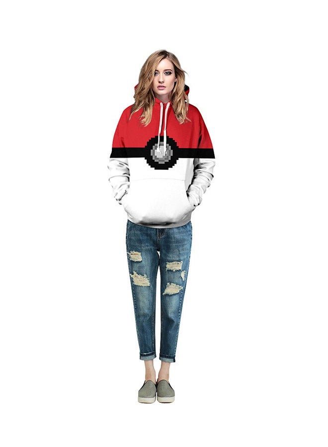 Elf Ball Loose 3D Print Sweater Multicolour  - Image 4