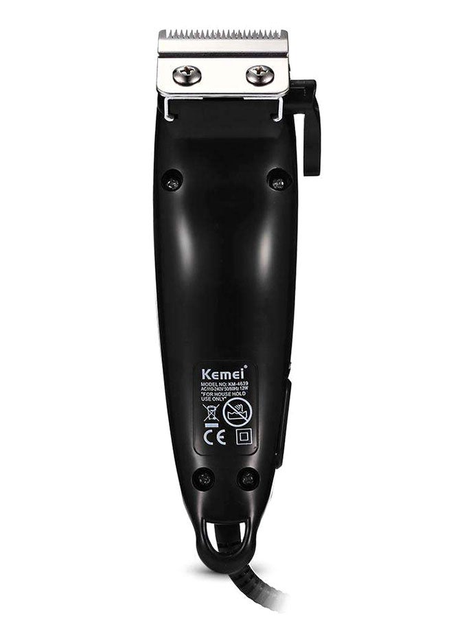 Kemei - Rechargeable Electric Hair Clipper KM-4639 Black 700grams - Image 1