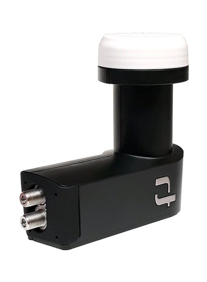 Inverto - Universal Twin Adapter 2 Port LNB IDLB-TWNL40-ULTRA-OPP Black - Image 1
