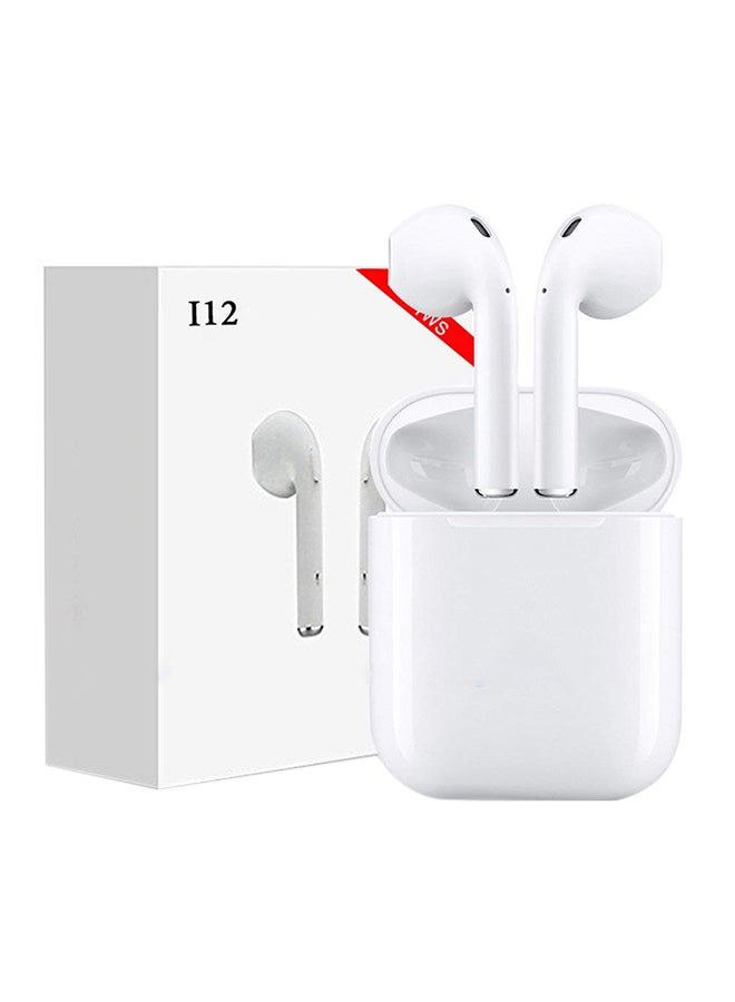 Bluetooth In-Ear Headset With Charging Box White - Image 1
