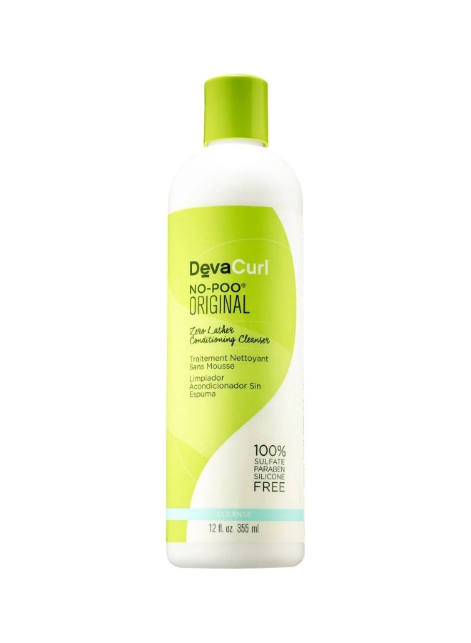 DevaCurl - No Poo Original Zero Lather Conditioning Cleanser 355ml - Image 1