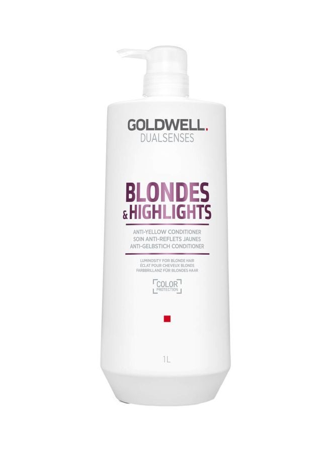 Goldwell Dualsenses Blonde and Highlights Anti-Yellow Conditioner 1000ml 