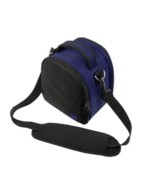 Laurel Carrying Bag For Sigma Merrill Series Digital Camera With Mini Tripod And Screen Protector Blue