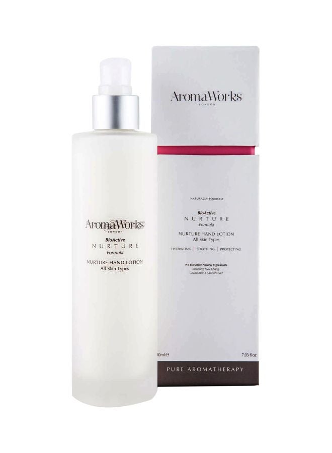 AROMAWORKS - BioActive Nurture Formula Hand Lotion 200ml - Image 1