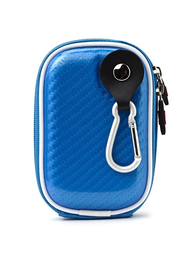 Slim Camera Case For Nikon Coolpix S02 Point And Shoot Digital Camera Blue