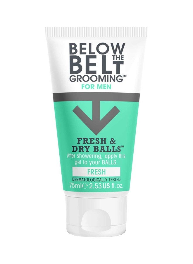 Below The Belt - Fresh And Dry Balls - Fresh 75ml - Image 1