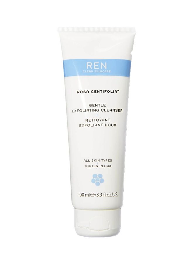 REN CLEAN SKINCARE Rosa Centifolia Gentle Exfoliating Cleanser 100ml 