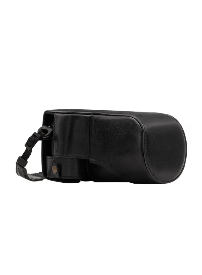 Protective Camera Case With Strap For Canon Black