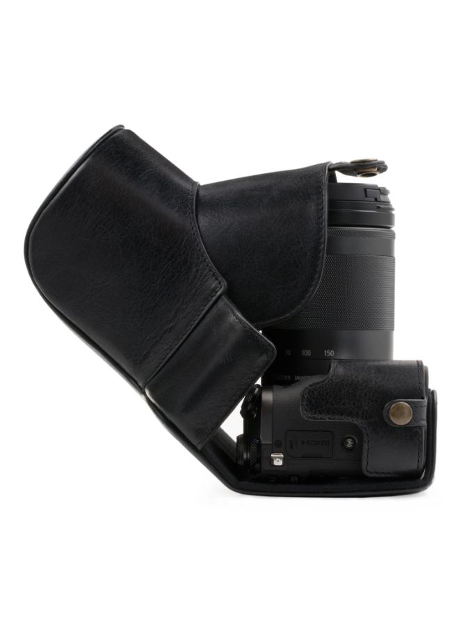 Protective Camera Case With Strap For Canon Black