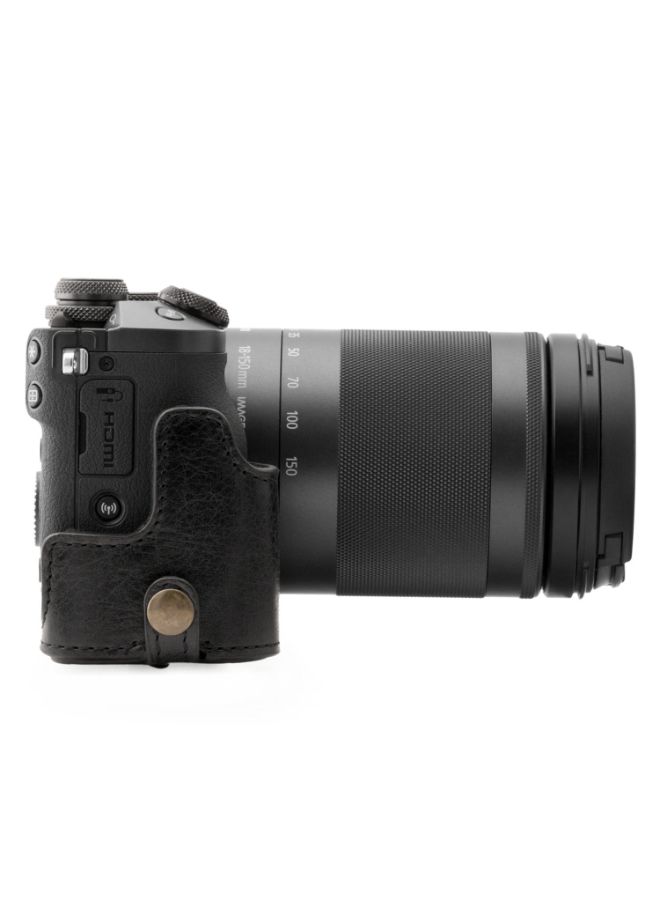 Protective Camera Case With Strap For Canon Black