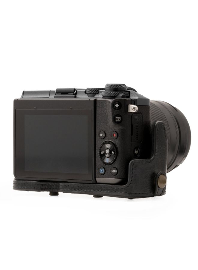 Protective Camera Case With Strap For Canon Black