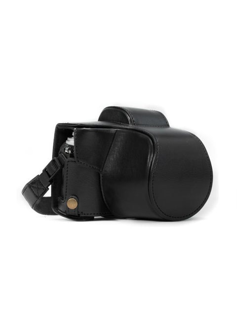 Protective Camera Case With Strap For Olympus Black