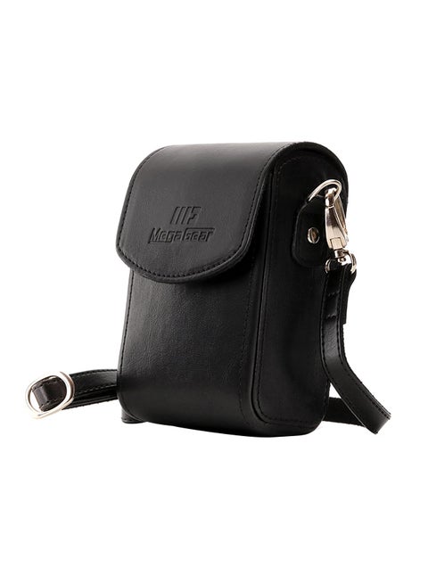 Protective Camera Case With Strap For Panasonic Black