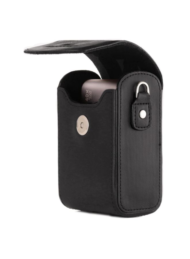 Protective Camera Case With Strap For Panasonic Black