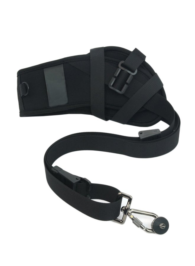 Adjustable Camera Shoulder Strap For All Cameras Black