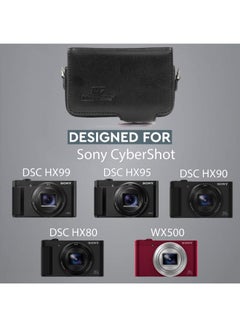 MegaGear Protective Camera Case With Strap For Sony Cybershot Black  - Image 5