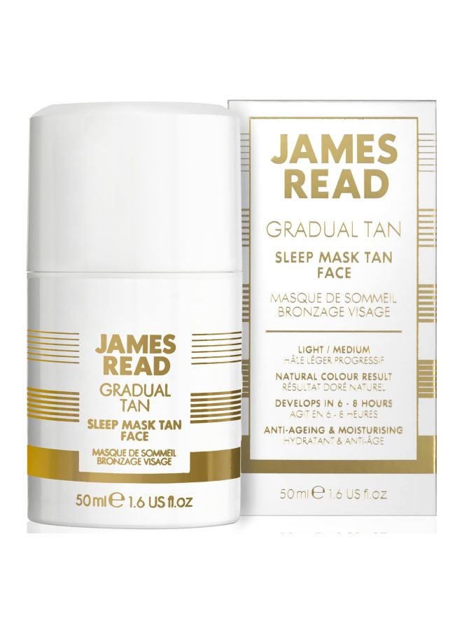 JAMES READ Gradual Tan Sleep Mask Tan Face 50ml 