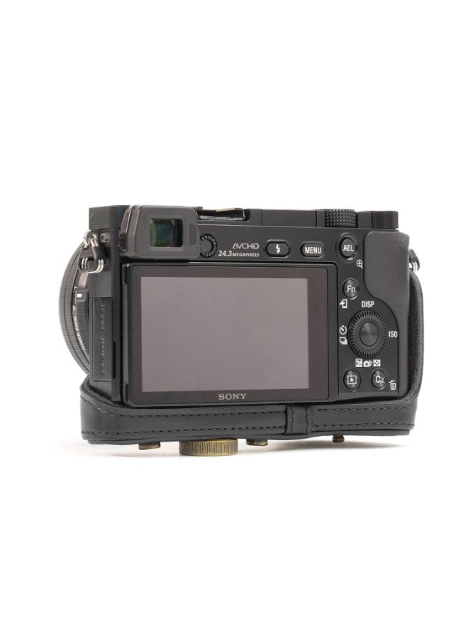Protective Camera Case With Strap For Sony Alpha a5000/ a5100 Black