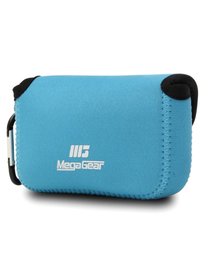 Protective Camera Case With Carabiner For Leica C Typ 112 Blue