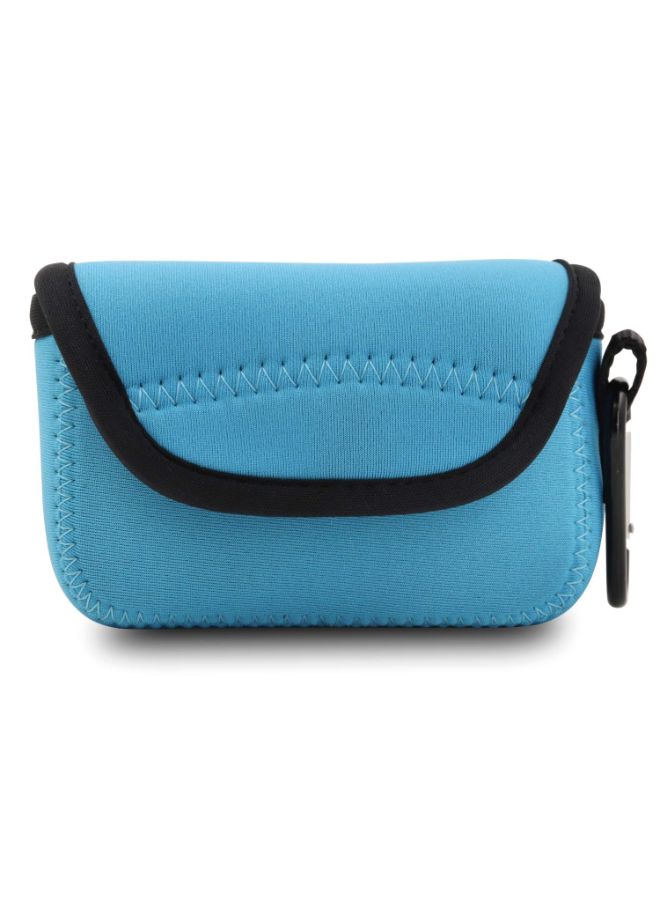 Protective Camera Case With Carabiner For Leica C Typ 112 Blue