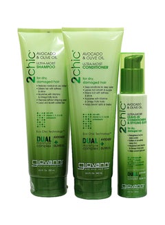 Giovanni 3-Piece 2Chic Ultra Moist Set 250ml 