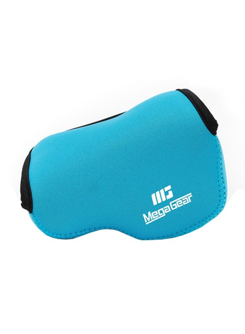Protective Camera Case With Carabiner For Sony Blue