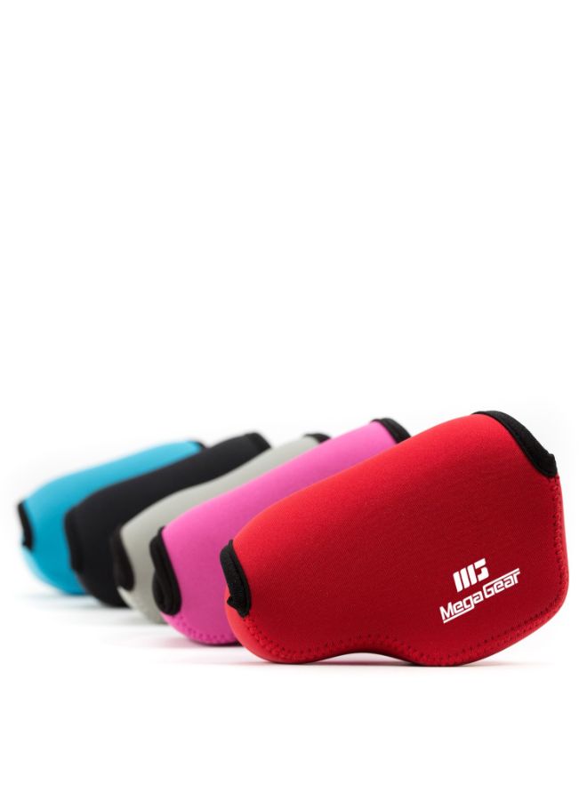 Protective Camera Case With Carabiner For Sony Blue