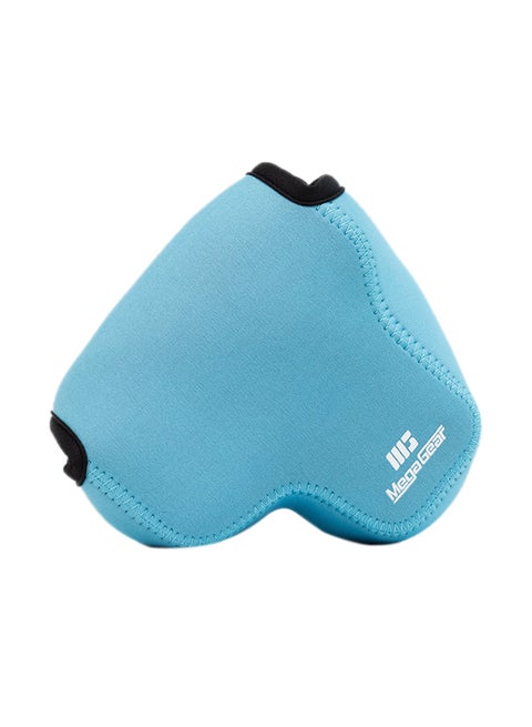 Protective Camera Case With Carabiner For Nikon P600/Coolpix P610 Blue