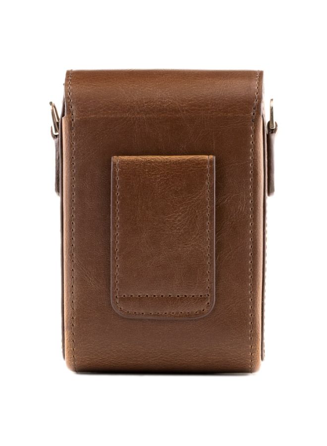 Protective Camera Case With Strap For Canon Brown